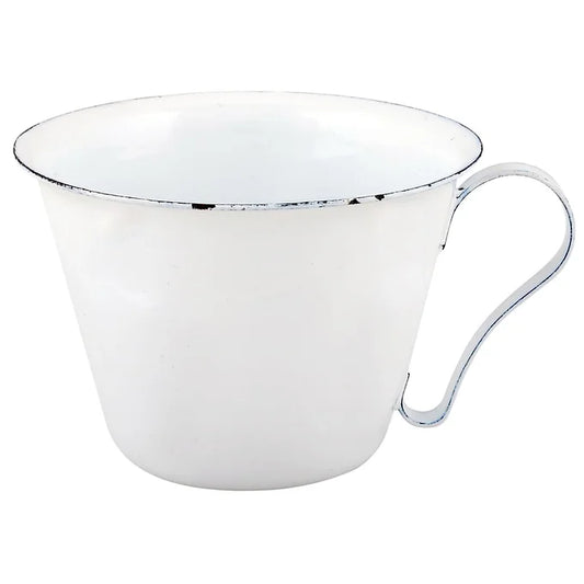 White Enamel Mini Cup