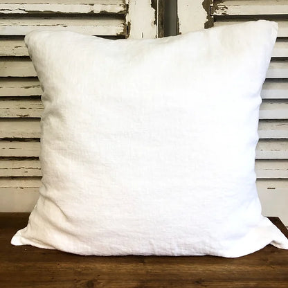 White Linen Cushion 3 sizes