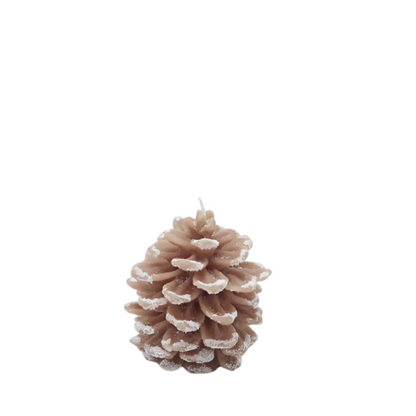 Christmas Pine Cone Candle  2 Sizes