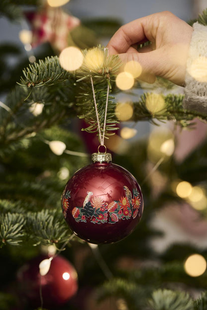 Parrot Christmas Baubles Pair