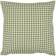 Green Gingham Cushion