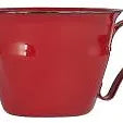 Red Enamel Mini Cup