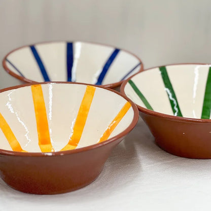 Casa Cubista Ray Deep Bowl (three colourways)