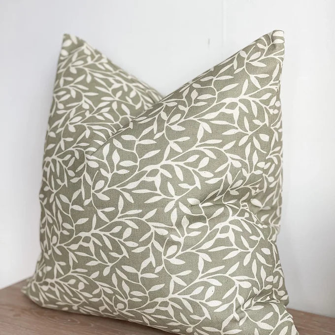 Olive Leaf Cushion