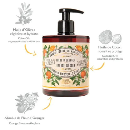 Panier Des Sens Liquid Soap Orange Blossom 500ml