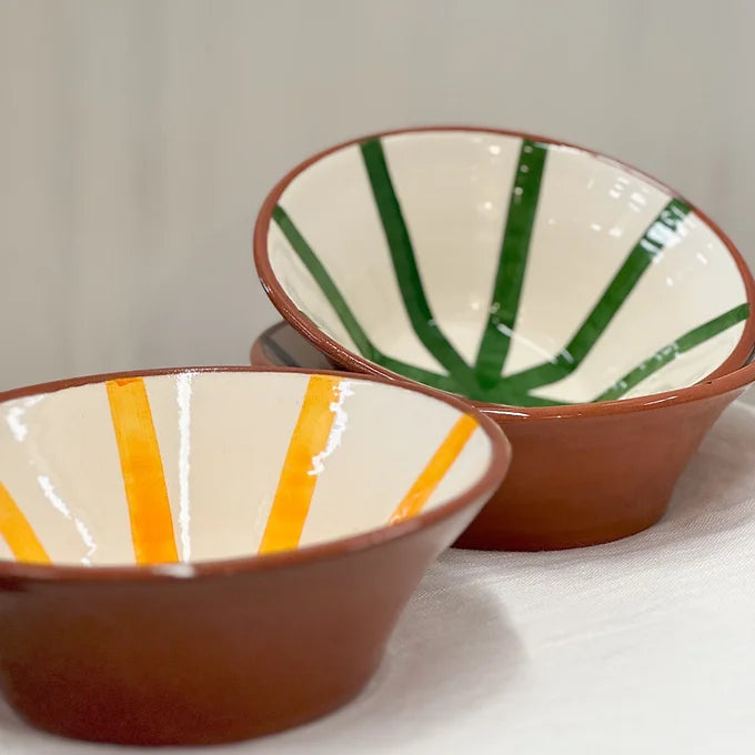 Casa Cubista Ray Deep Bowl (three colourways)