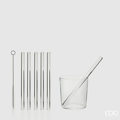 Glass Straws (two sizes)