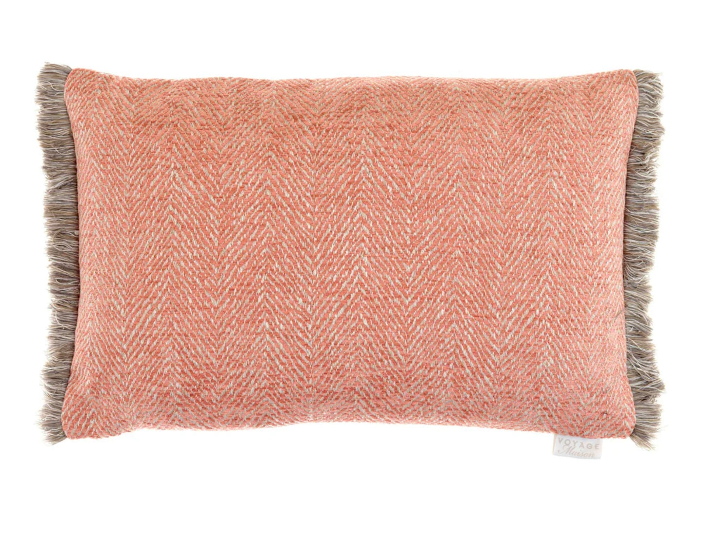 Coral Oryx Cushion