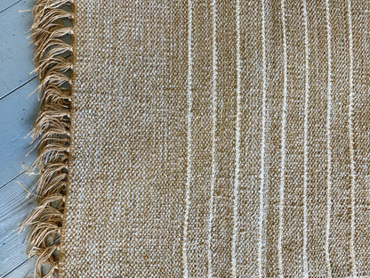 Natural Stripe Jute Rug