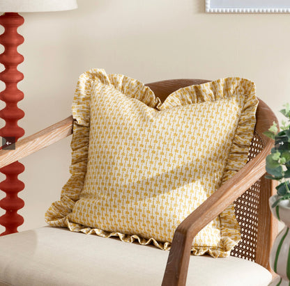 Sunshine Ruffle Cushion