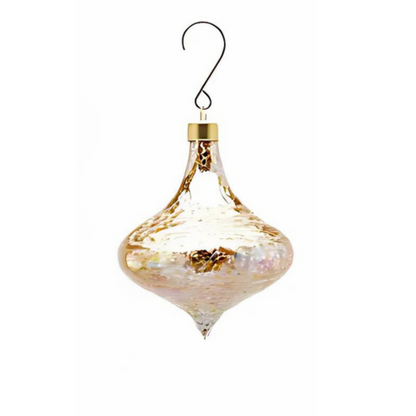 Gold Glass Bauble 3 Designs