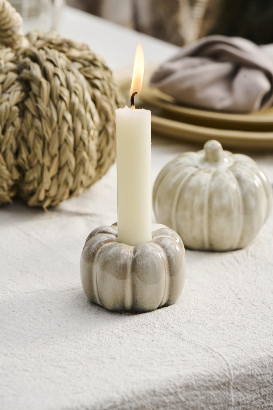 Pumpkin Candle Holder