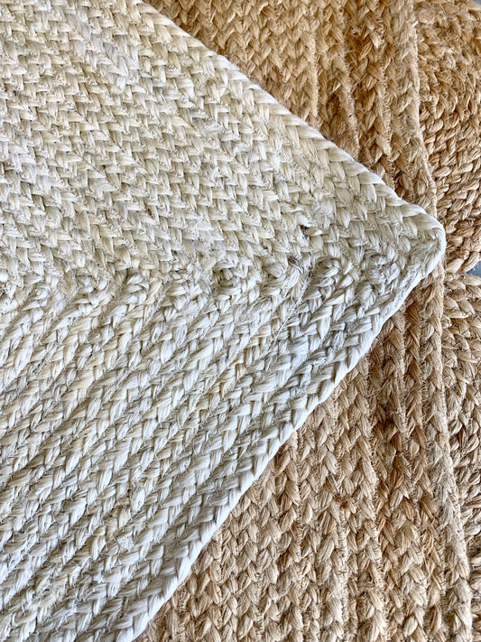 Cream Jute Rug