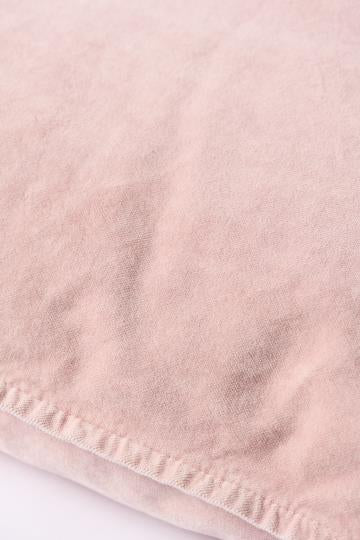 Baby Pink Velvet Cushion