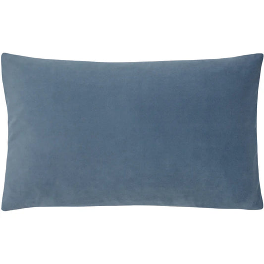 Wedgewood Blue Velvet Cushion