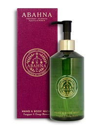 Abahna Hand & Body Wash.  Frangipani & Orange Blossom