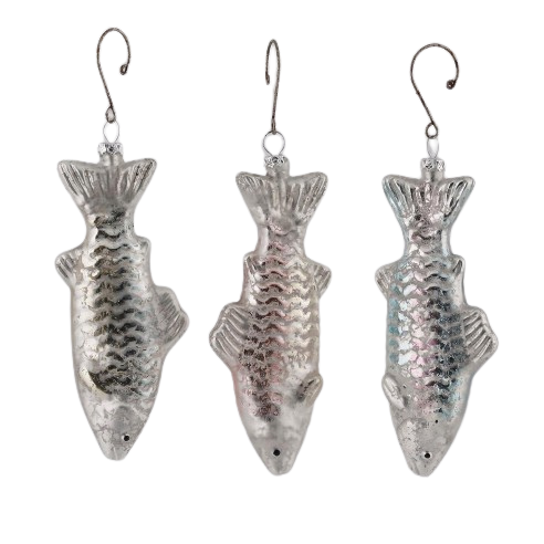 Glass Fish Ornament