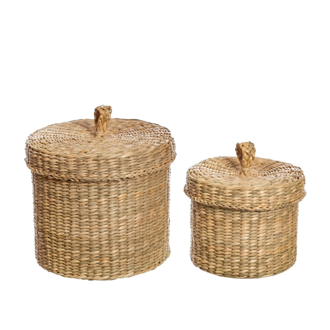 Seagrass Storage Basket 2 Sizes