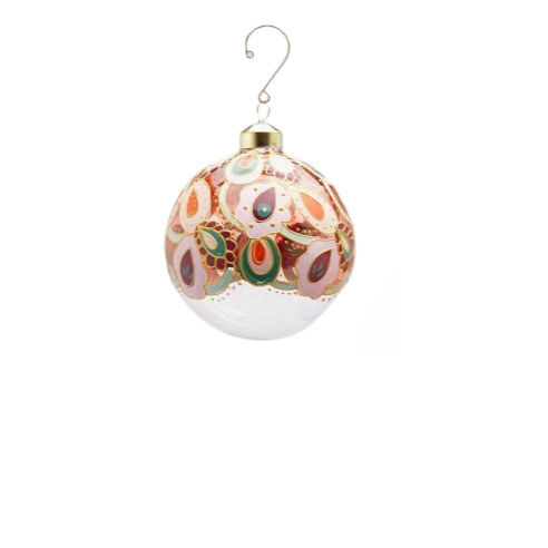 Hand Painted Glass Bauble 3 Sizes