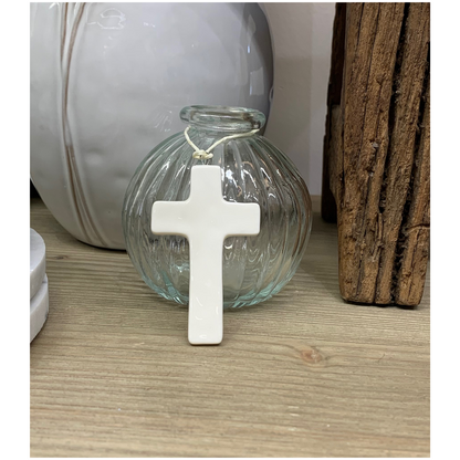 Porcelain Hanging Cross