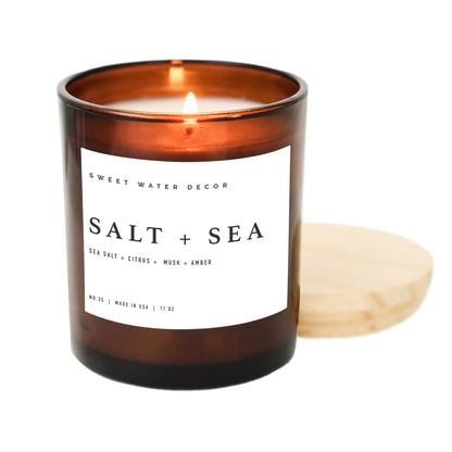 Seasonal Candle Salt & Sea