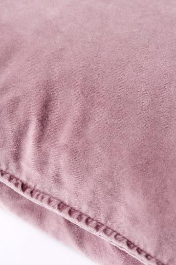 Rose Pink Velvet Cushion