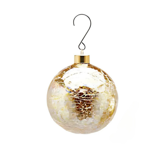 Gold Glass Bauble 3 Designs