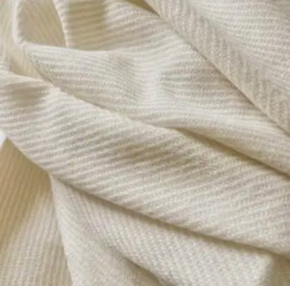 Cream Throw Blanket