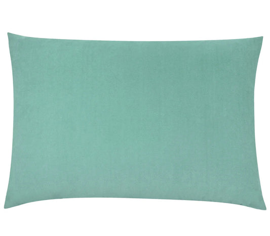 Mist Blue Velvet Cushion