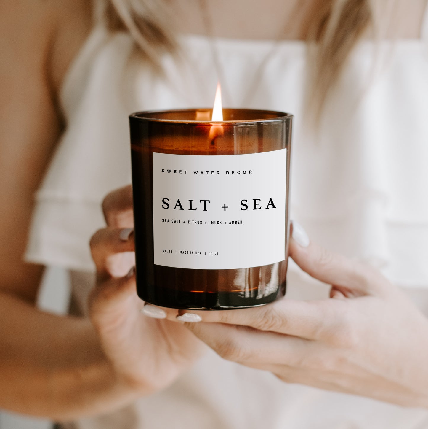 Seasonal Candle Salt & Sea