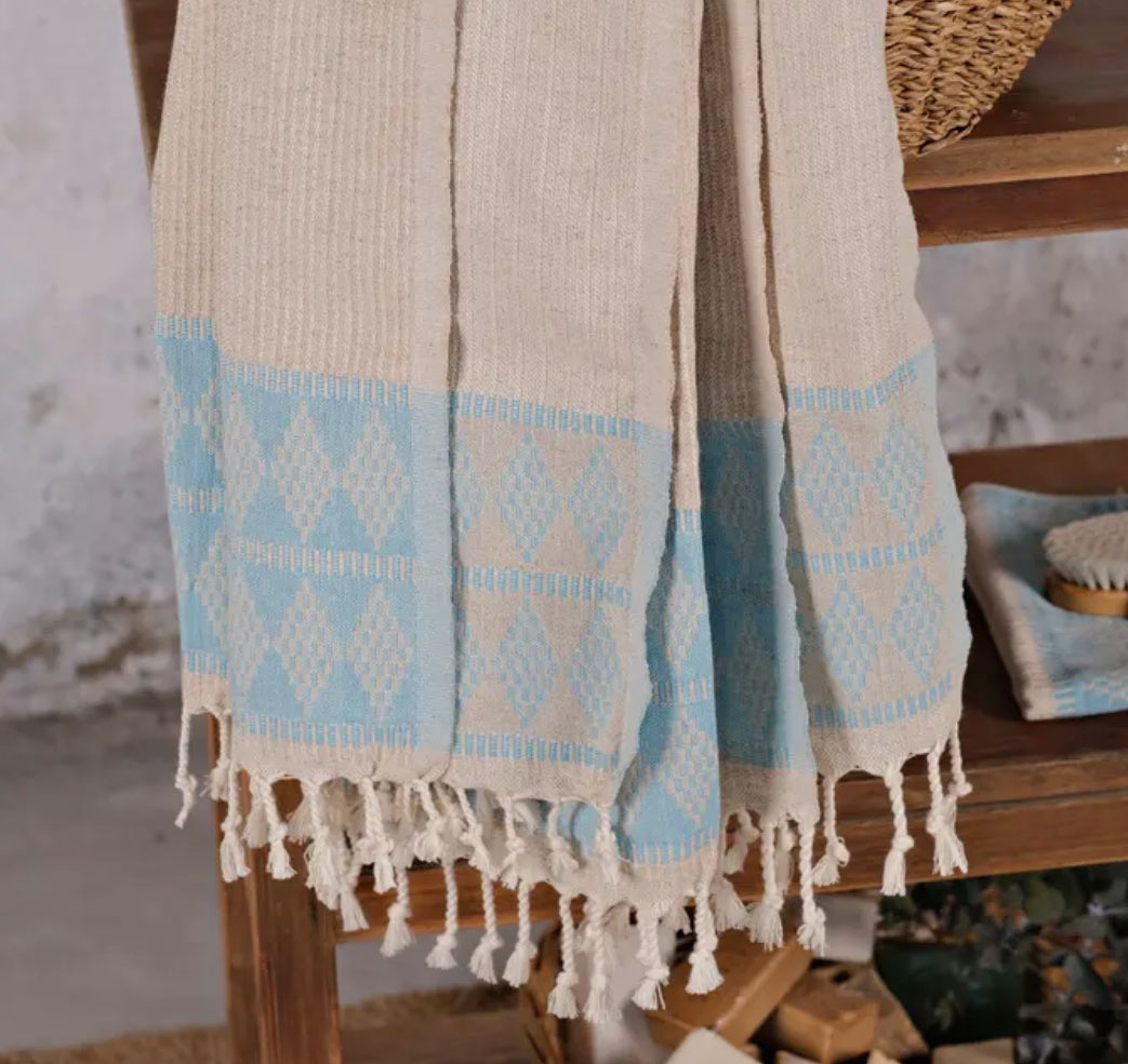 Pure Cotton Hamman Towel 3 Colours