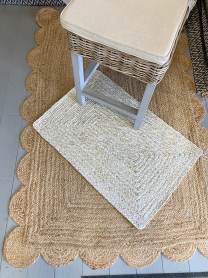 Cream Jute Rug