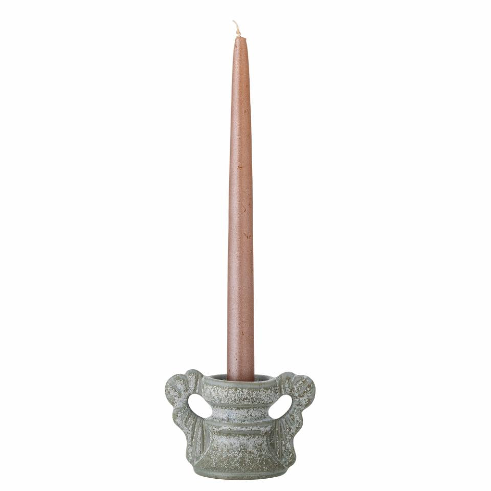 Blue Stoneware Multi Use Candleholder